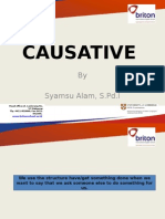 Understanding Causative Structures in English
