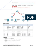 Chap2 - Configure Cisco Routers for Syslog, NTP, And SSH Operations_Instructor