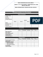 Evaluation Form For Office Workers