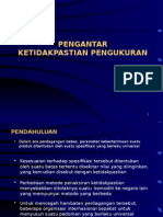 Ketidakpastian Pengukuran