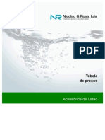 NICOLAU & ROSA - Acessorios Latao - Tabela de Precos (PT)
