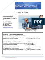 Laugh at Work!: EXERCISE 1: Unlocking Word Meanings