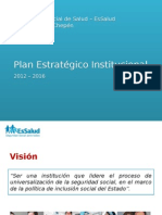 112878615 Plan Estrategico Institucional