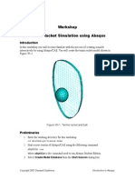 ABAQUS Workshop - Tennis Racket