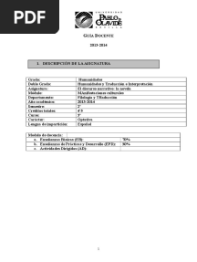 El Discurso Narrativo