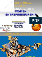 Women Enterpreneurship