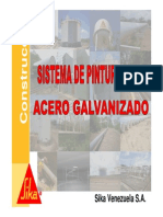 Recubrimiento Para Acero Galvanizado