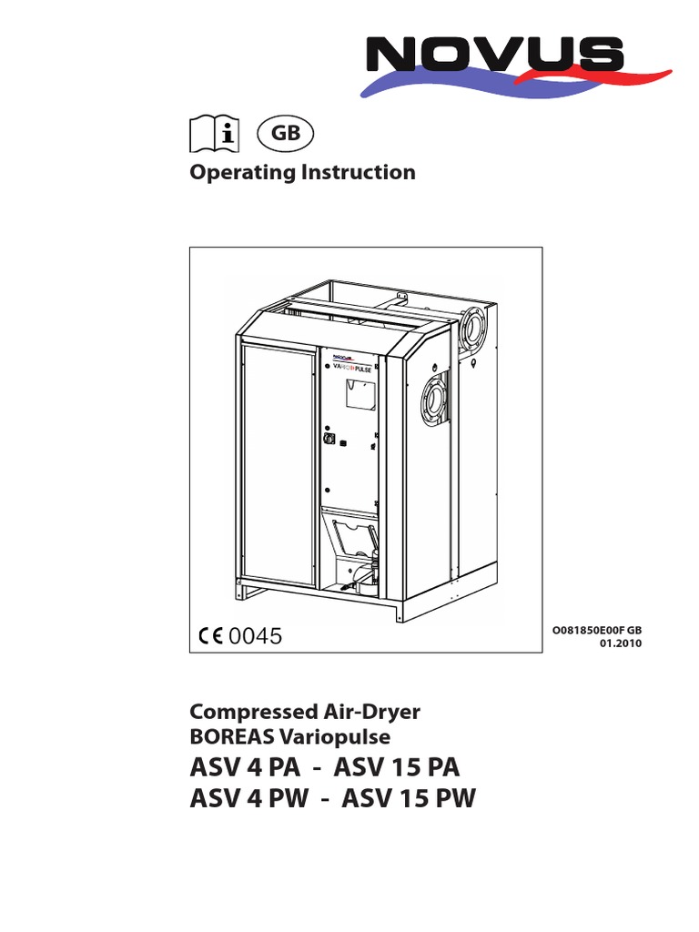Air Dryer Manual Refrigeration Air Conditioning