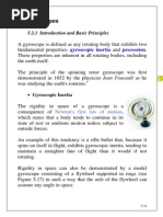 Gyrosope operation and working notes