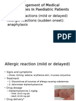 Allergic Reaction Anaphylaxis_Management of Medical Emergencies in Pediatric Patients