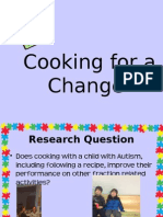 Cooking For A Change Powerpoint For District Science Fair