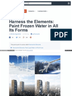 Harness the Elements Paint Frozen