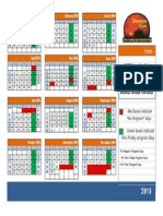 2015 Calendar Dfss