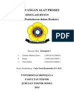 Pembakaran Dalam Reaktor (Yohana Mutiara Dewi, Fenny, Yuni Safitri) PDF