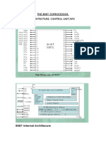 The 8087 Coprocessor Architecture, Control Unit, NPX: 8087 Internal Architecure