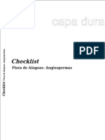 Checklist Flora de Alagoas - Angiospermas