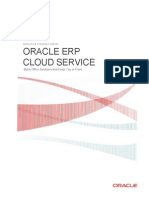 ORACLE ERP CLOUD SERVICE TRANSFORMS BACK-OFFICE