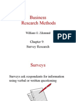 9. Survey Research