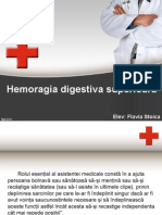 hemoragia digestiva superioara