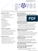 Groves Resume2014