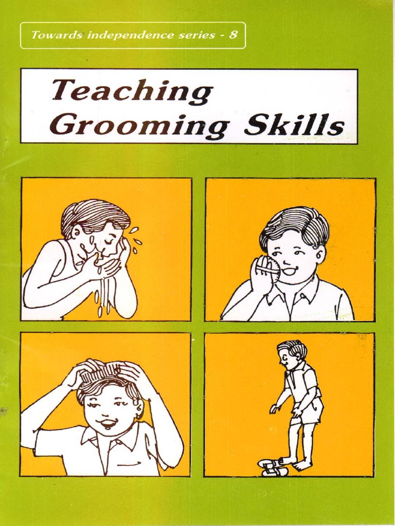 Teaching Grooming Skills PDF Sock Knot