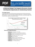 Senate Republican Budget Resolution