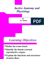 Reproductive Anatomy and Physiology: BY DR: Ahmed