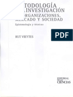 Vieytes Rut Metodologias de La Investigacion Social en Organizaciones Mercado y Sociedad Cap4