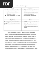 Verizon Swot Analysis