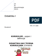 Didaktika Kao Teorija Kurikuluma