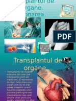Clonarea.transplantul de Organe