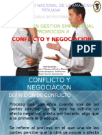 Conflicto y Negociacion