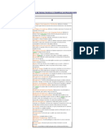 Glossário de Termos Técnicos e Científicos em Massoterapia