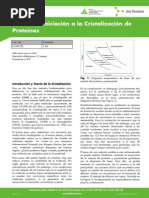 Cristalizacion de Proteinas