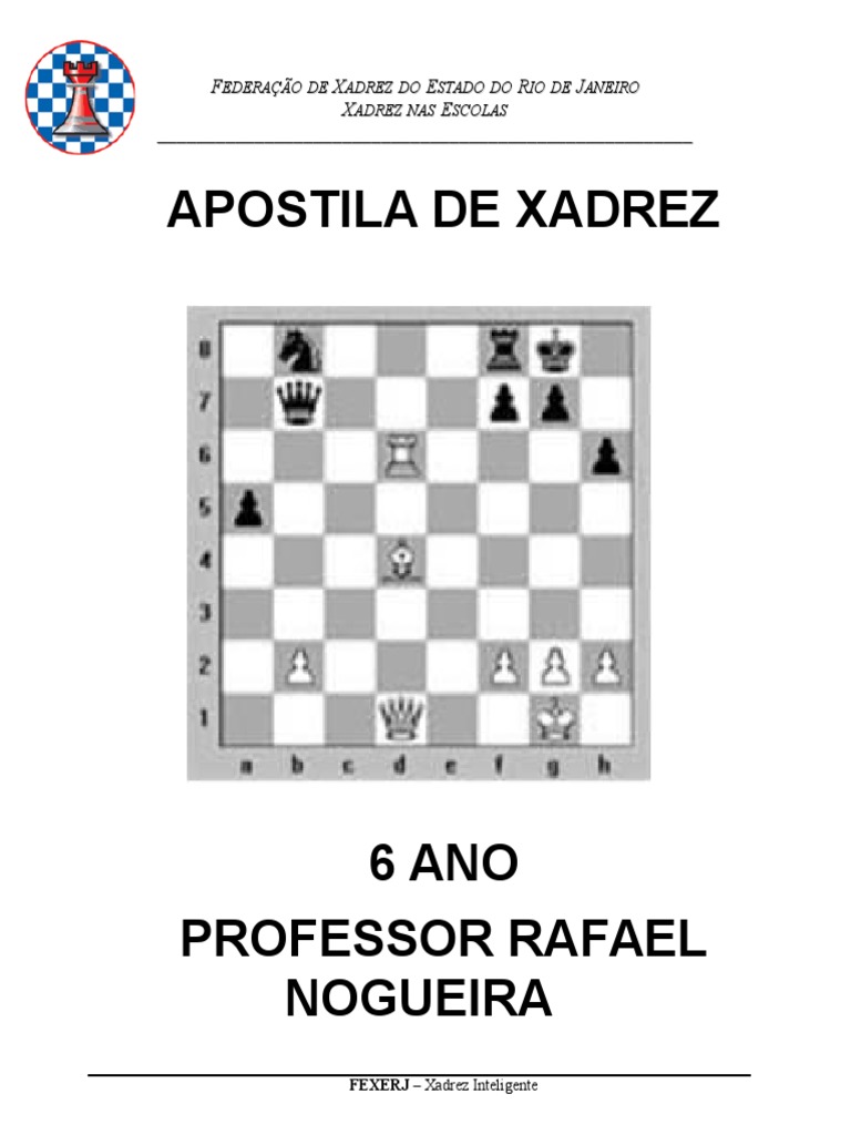 Apostila 6ano-Xadrez, PDF, Xadrez