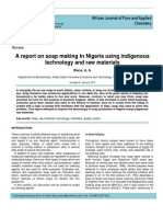 A Report On Soap Making in Nigeria