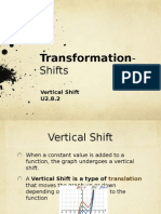 Lesson U2.8.2  Function's Transformation