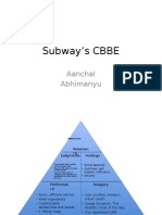Subway Cbbe