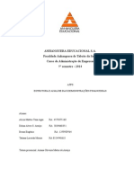 Atps Estrutura e Analise Das Demonstrações Financeiras