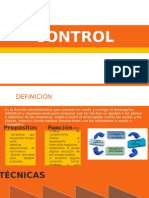 Proceso Administrativo (Control)