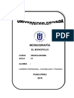 Monografia Monopolio