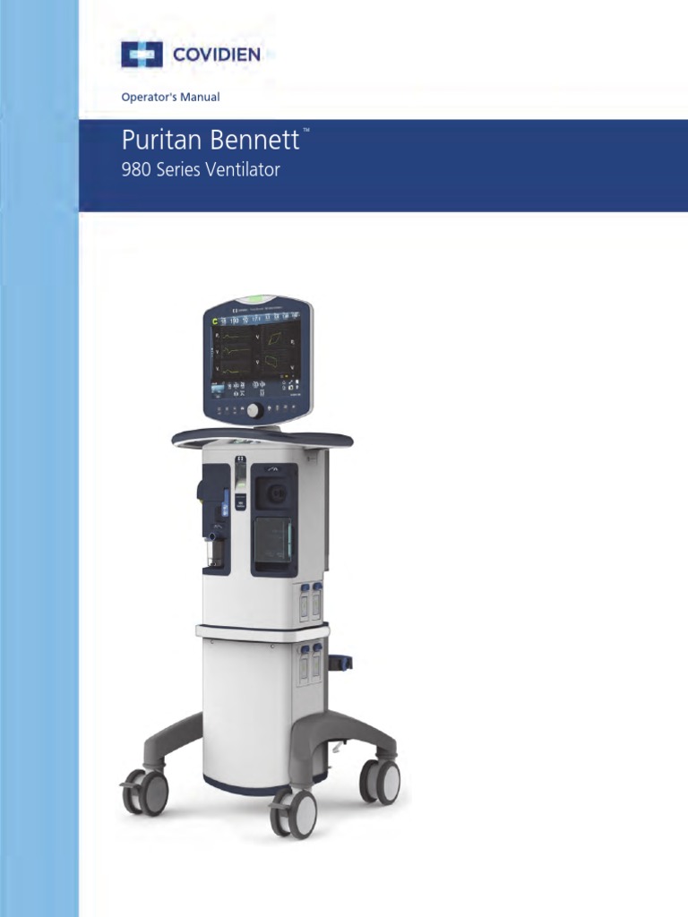 Puritan Bennett 980 | PDF | Respiration | Pulmonology