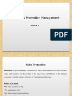 Sales & Promotion Management