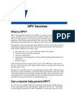 HPV Vaccines