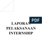 Laporan Pelaksanaan Internship