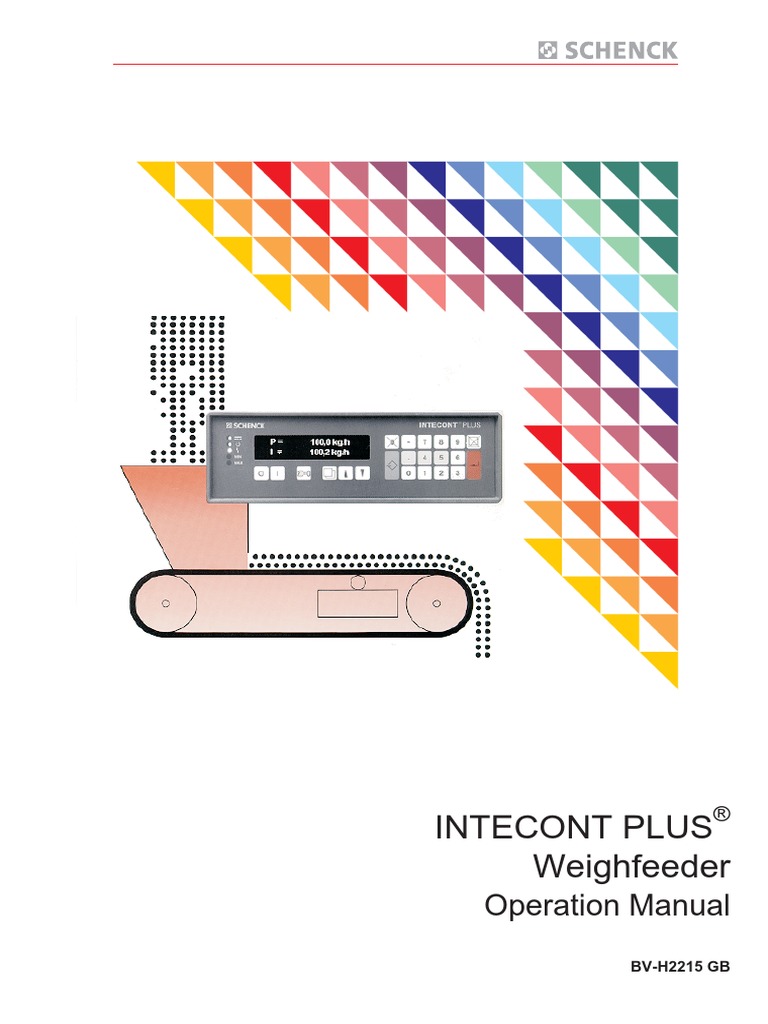 Weighfeeder Bvh2215gb Pdf Parametre Programmation Informatique