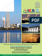 IEX IITK Training Brochure 2015