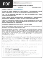 Aprendendo a Pedir Com Sabedoria (Semana 21-52 de 2012)
