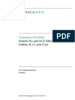 Scarlatti Sonata K1 PDF