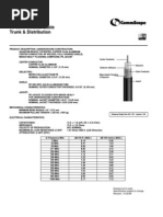 QR 540 JCASS 75 Ohm Coaxial Cable Trunk & Distribution: Center Conductor